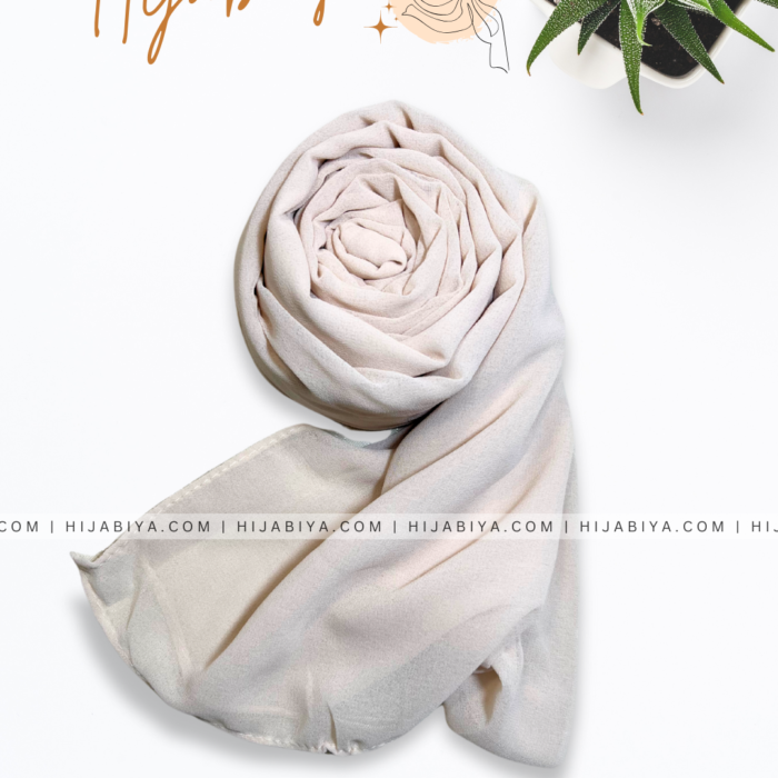 Softy plain georgette Hijab – Premium Soft Fabric